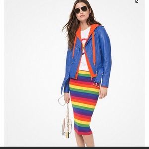 Michael Kors Rainbow Skirt